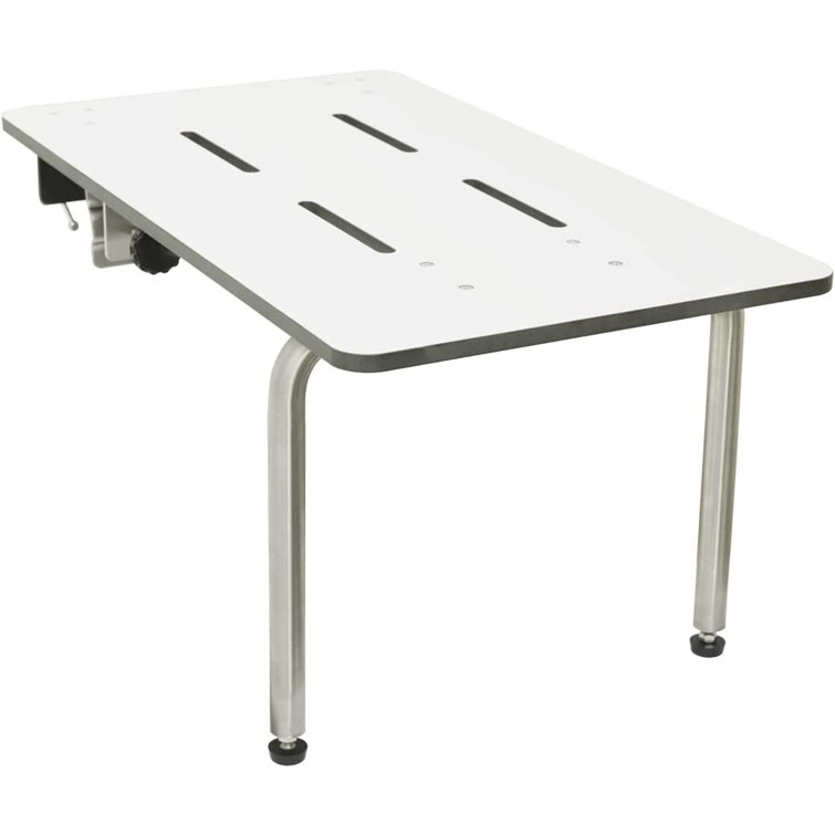 Seachrome EdgeMounted Portable Tub Seat with Adjustable Legs and Clamp